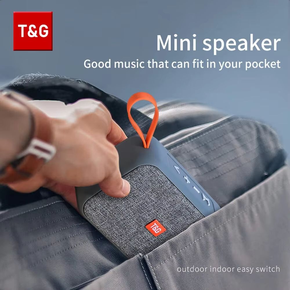 TG506 Portable Wireless Bluetooth Soundbar  Mini HIFI Speaker With Waterproof Design FM Radio  TF C 4