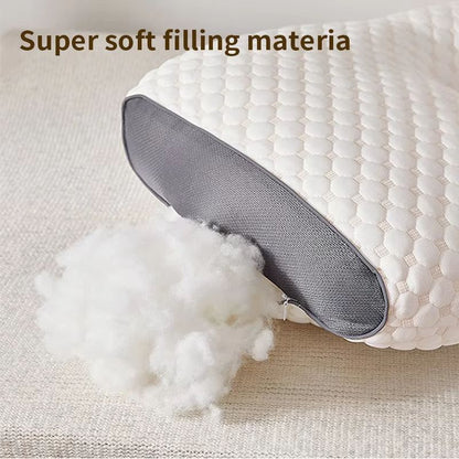 Cervical Orthopedic Neck Pillow  Soybean Fiber Sleep Support With SPA Massage Comfort For Pain Reli 4