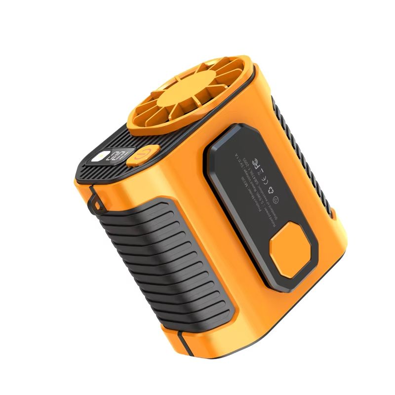 WaistMounted Cooling Fan  Portable Rechargeable Fan For Outdoor Work HighTemperature Jobs  Welding  11