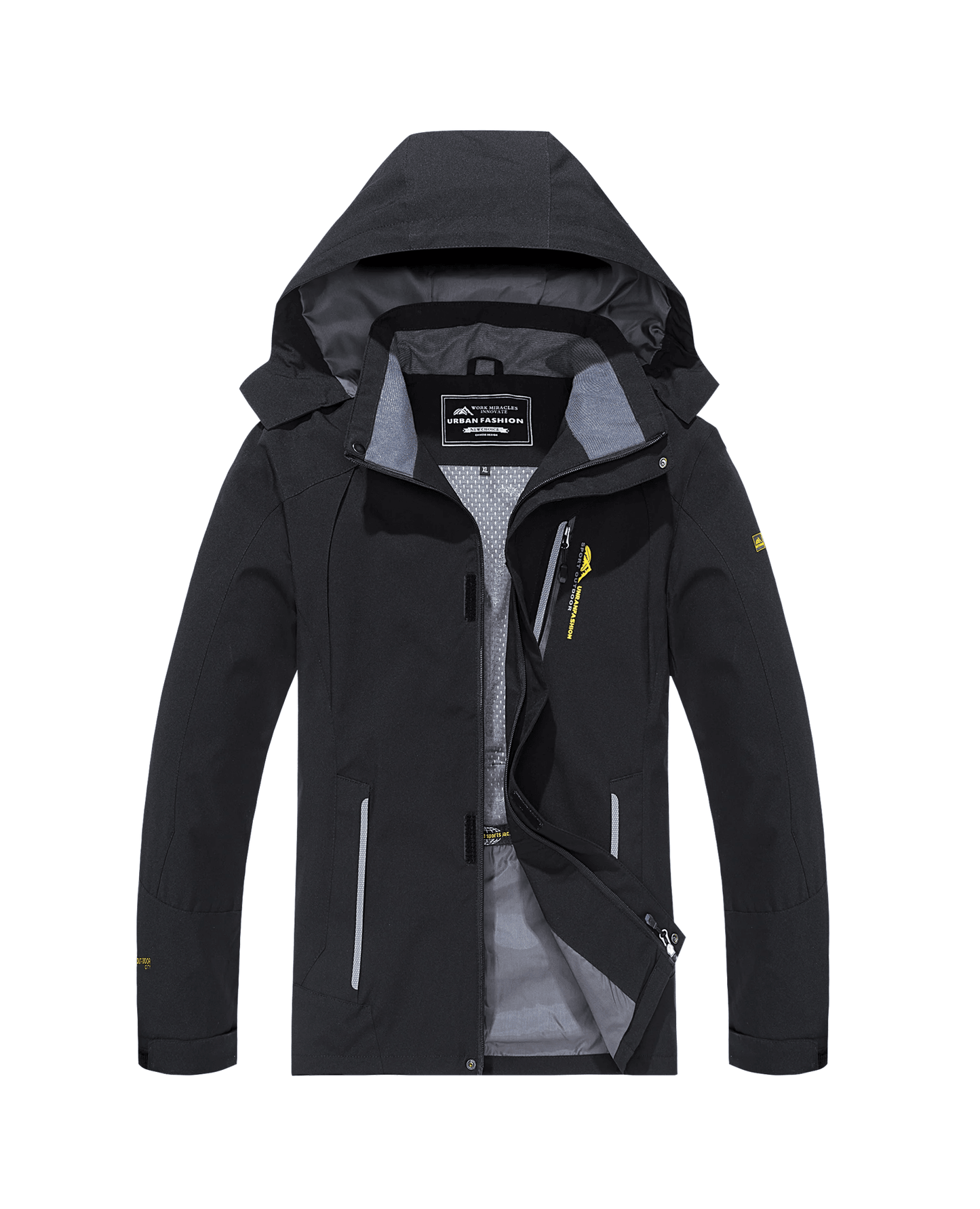 Mens Waterproof Hiking Jacket Windproof Outdoor Camping And Trekking Coat 1
