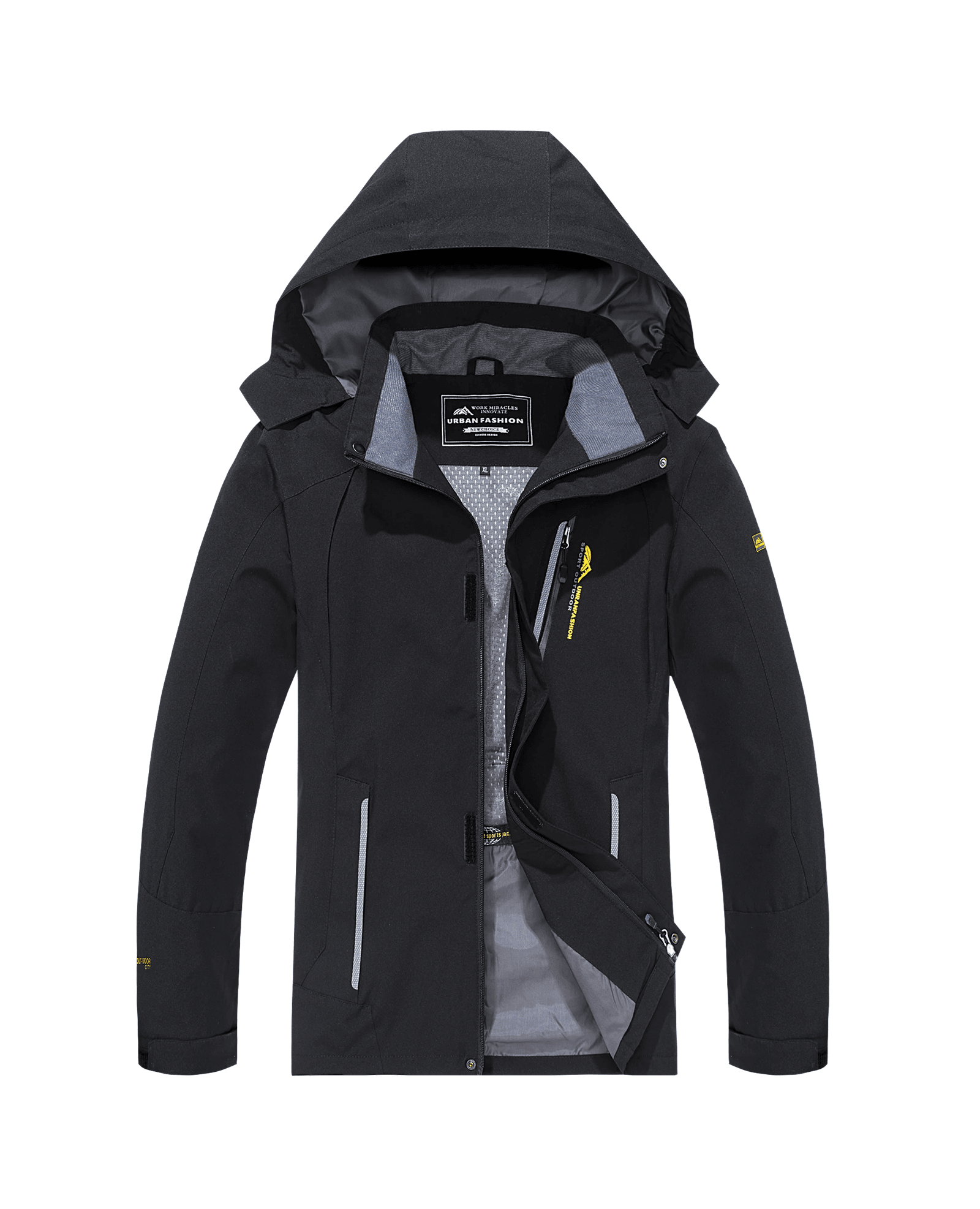 Mens Waterproof Hiking Jacket Windproof Outdoor Camping And Trekking Coat 1