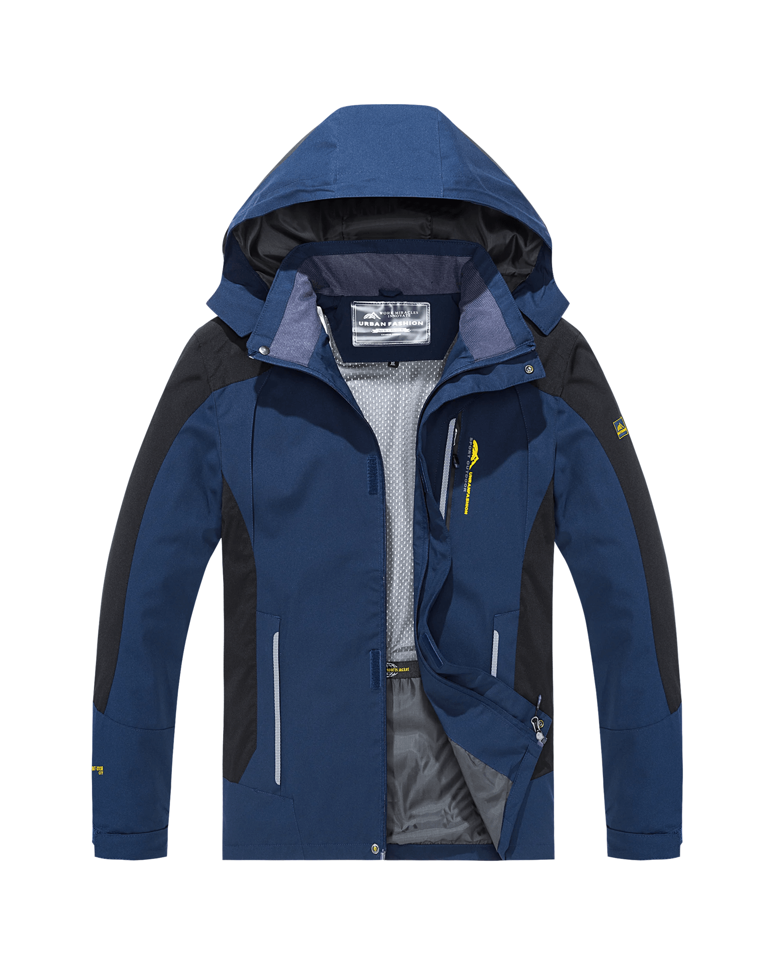 Mens Waterproof Hiking Jacket Windproof Outdoor Camping And Trekking Coat 2