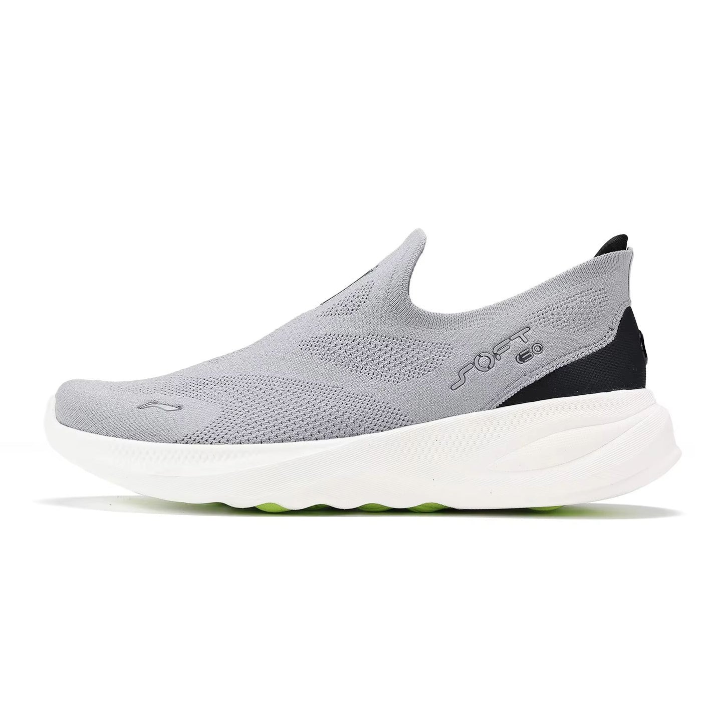 LiNing SOFT GO 2 Knit SlipOn Walking Shoes  Lightweight Cushion Sneakers For Men 10