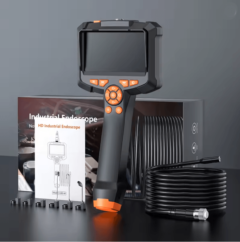INSKAM Industrial Endoscope Camera 43 Inch Screen HD Pipe Inspection Borescope 1