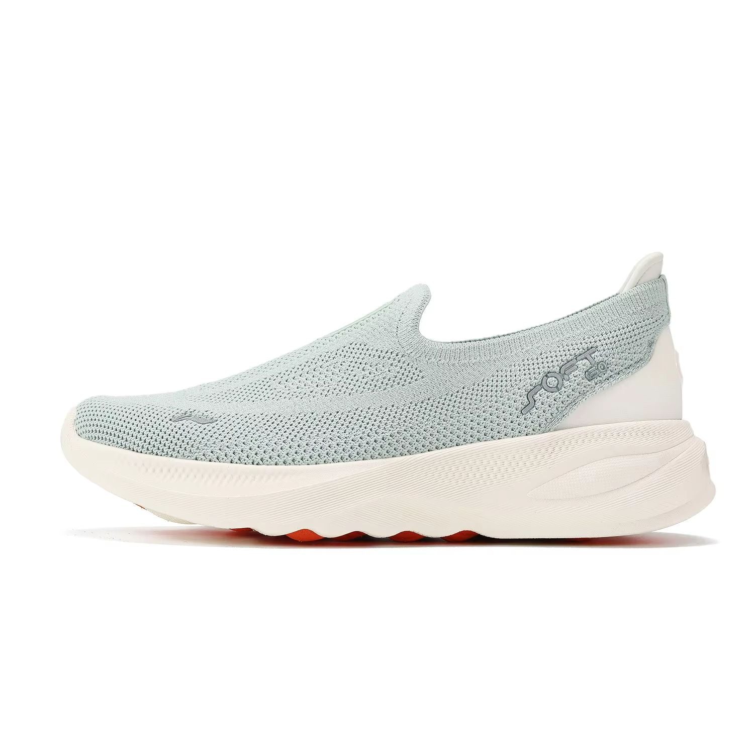 LiNing Soft Go 2 Knit Women Slip On Walking Shoes Breathable Lightweight Sneakers 9