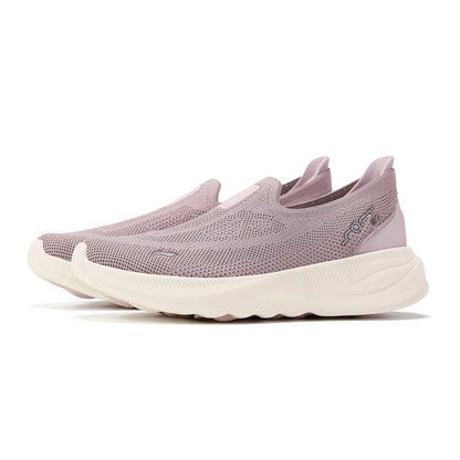 LiNing Soft Go 2 Knit Women Slip On Walking Shoes Breathable Lightweight Sneakers 4