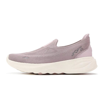 LiNing Soft Go 2 Knit Women Slip On Walking Shoes Breathable Lightweight Sneakers 11