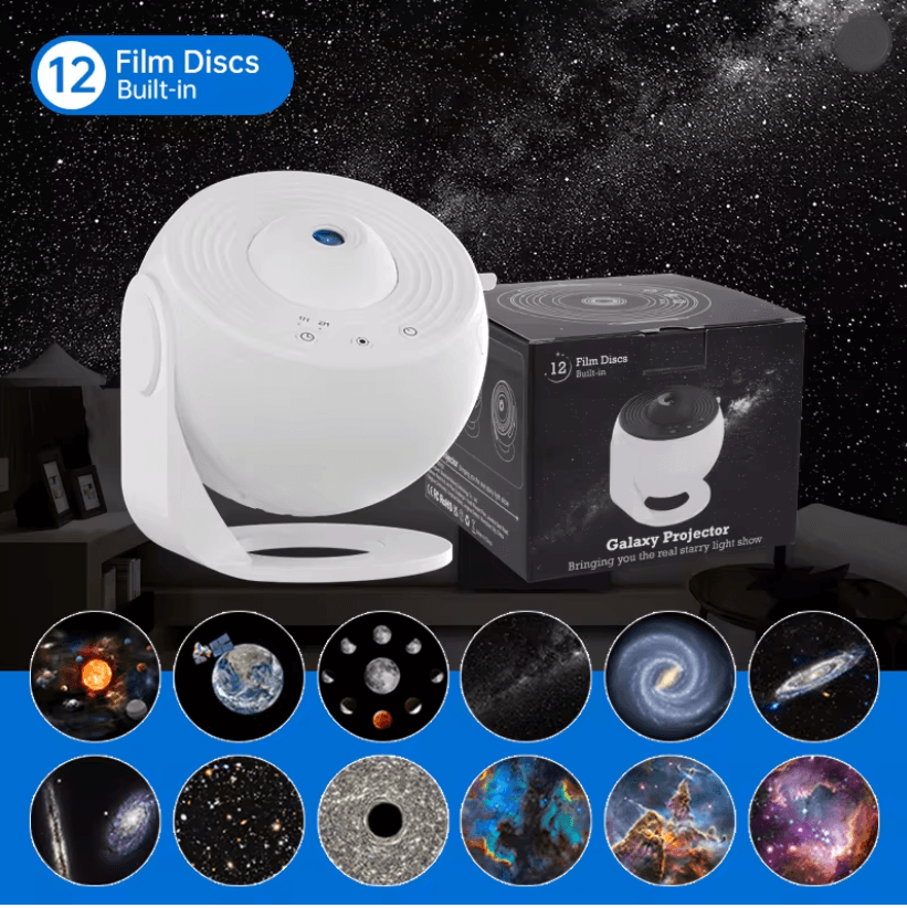 Galaxy Projector Night Light Starry Sky Rotating Lamp For Kids And Home Decor 4