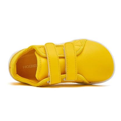HOBIBEAR Kids Barefoot Shoes – Wide Toe Minimalist Sneakers for Little & Big Kids with Lightweight Hook and Loop Design