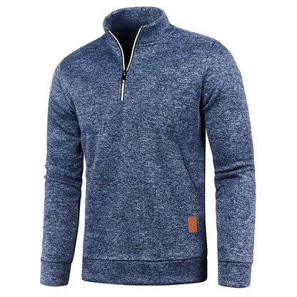 Mens HalfZip Sweatshirt  Thicker Pullover Hoodie With Turtleneck Design For Spring  Autumn Outdoor  11