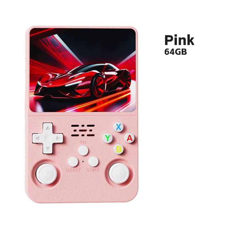R36S Retro Handheld Gaming Console  35 IPS Screen Linux OS 64GB Storage With 15000 Preloaded Games 15