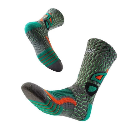 Towel Bottom HighCut Sport Socks  Breathable NonSlip Basketball Socks For Men 6