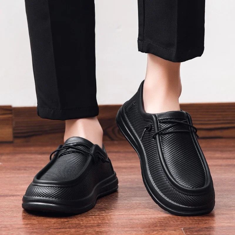 Mens Kitchen Working Shoes Non Slip Waterproof Casual Chef Work Outdoor Water Shoes Plus Size 3