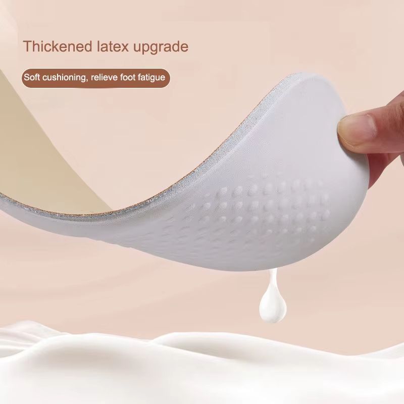 Premium Leather Arch Support Insoles  Shock Absorbing Cowhide Inserts For Plantar Fasciitis Relief 4