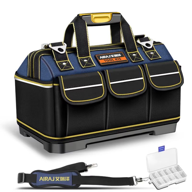 AIRAJ 1680D Oxford Electrician Tool Bag – Waterproof, Heavy-Duty, High-Capacity Storage Organizer