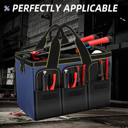 AIRAJ 1680D Oxford Electrician Tool Bag  Waterproof HeavyDuty HighCapacity Storage Organizer 4