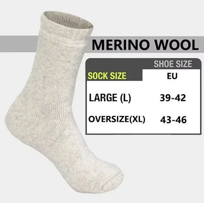 3 Pairs Thermal Wool Socks For Men And Women  Winter Cashmere Blend Thick Fleece Terry Loop Warm Sn 1