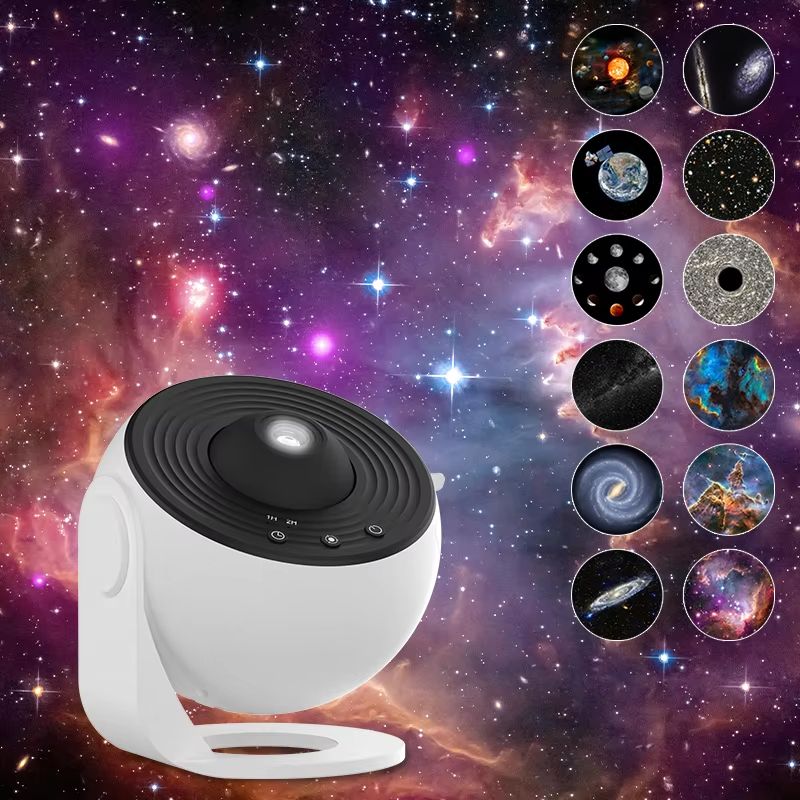 Galaxy Star Projector Night Light – 360° Rotating Planetarium Lamp for Kids, Bedrooms, and Special Occasions