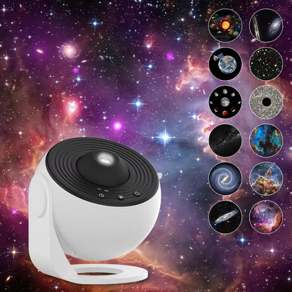 Galaxy Star Projector Night Light – 360° Rotating Planetarium Lamp for Kids, Bedrooms, and Special Occasions
