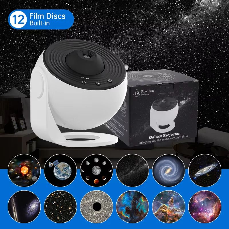 Galaxy Star Projector Night Light  360 Rotating Planetarium Lamp For Kids Bedrooms And Special Occa 6