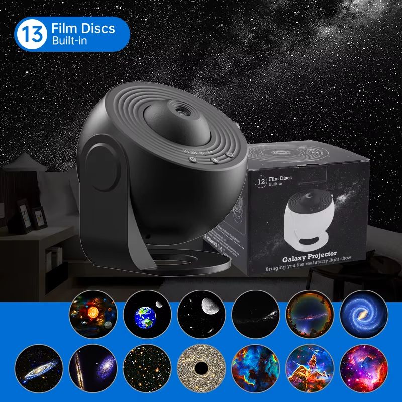 Galaxy Star Projector Night Light  360 Rotating Planetarium Lamp For Kids Bedrooms And Special Occa 7