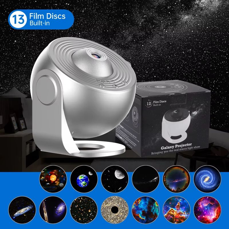 Galaxy Star Projector Night Light  360 Rotating Planetarium Lamp For Kids Bedrooms And Special Occa 8