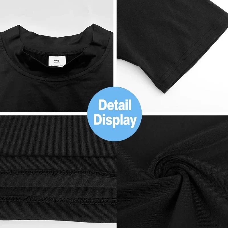 Compression Shirt Men Summer Sportswear Running Vest Elastic Quick Dry Sleeveless Tank Top 3