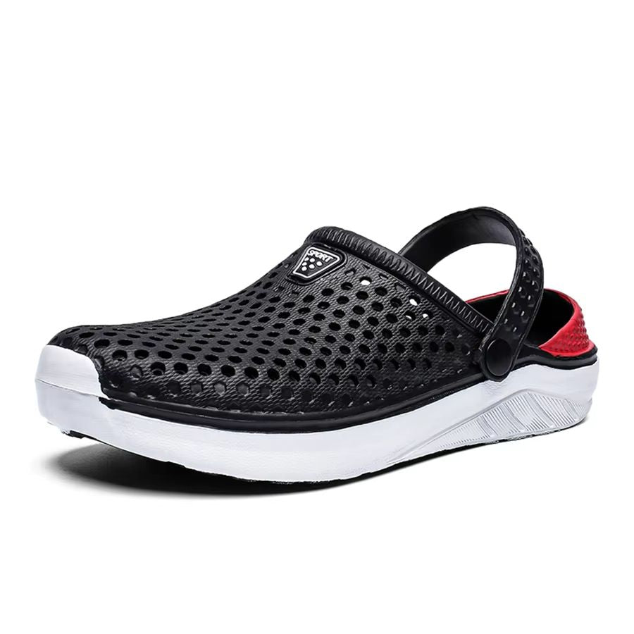 Unisex Thick Sole Beach Sandals – Waterproof Anti-Slip Slippers for Men and Women