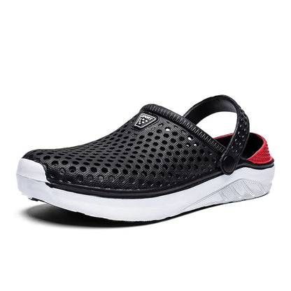 Unisex Thick Sole Beach Sandals – Waterproof Anti-Slip Slippers for Men and Women