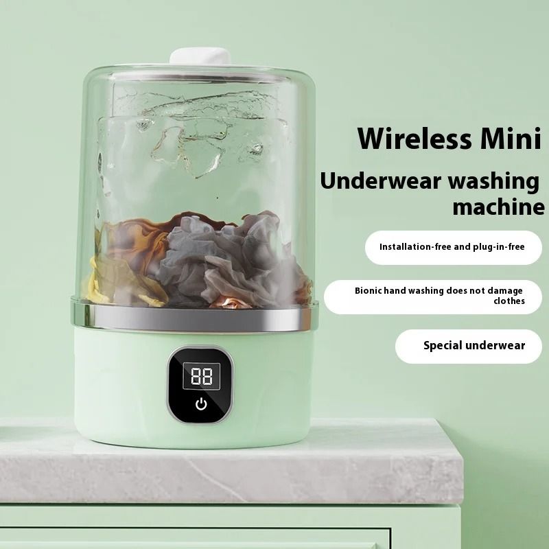 Portable Mini Washing Machine For Travel And Small Laundry 2