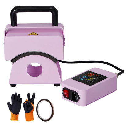 Mini Hat Heat Press Machine for Caps with Safety Base