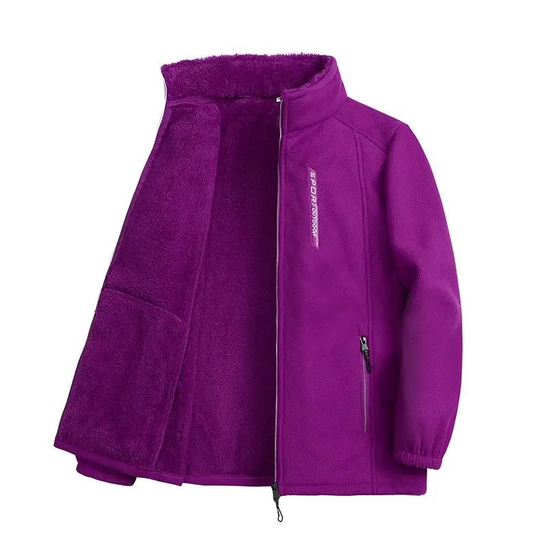 Womens Polar Fleece Zipper Jacket 2