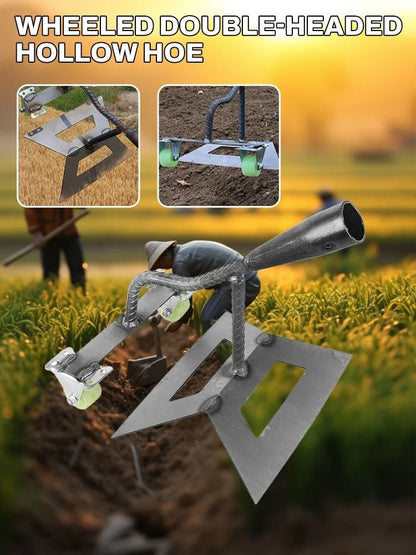 Dual Head Wheeled Hoe For Weeding And Soil Cultivation 2