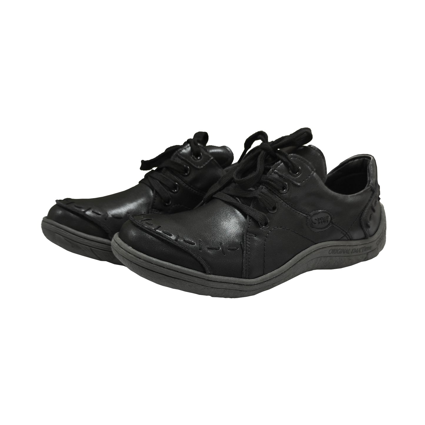 TMA EYES Womens Leather Sneakers HandStitched Lightweight Flats With Breathable Upper  Durable Comf 1