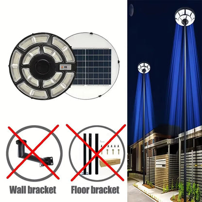 Solar Lamp Post Light With Tall Pole And Motion Sensor 12