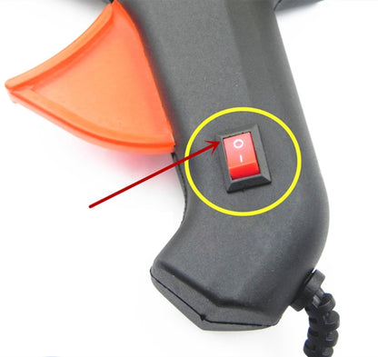 Car Hot Melt Glue Gun 12V Small Hot Glue Gun Mini Precision, Portable Hot Adhesive Gun for Crafts, Wood, Electronics