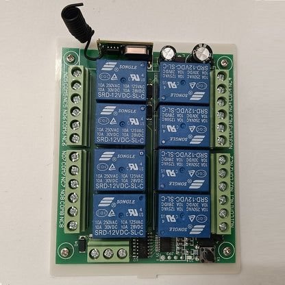 DC Wireless Remote Control Switch With Relay Output RF Transmitter And Receiver For LED Lighting  S 2