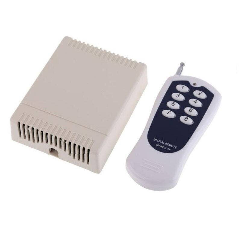 DC Wireless Remote Control Switch With Relay Output RF Transmitter And Receiver For LED Lighting  S 7