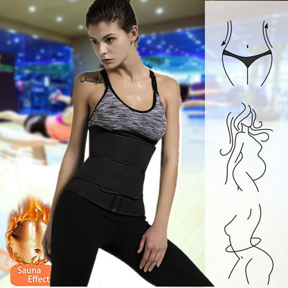 Sweat Trimmer Waist Cincher Sport Girdle For Maximum Fat Burning  Weight Loss Slimming Body Shaper  1