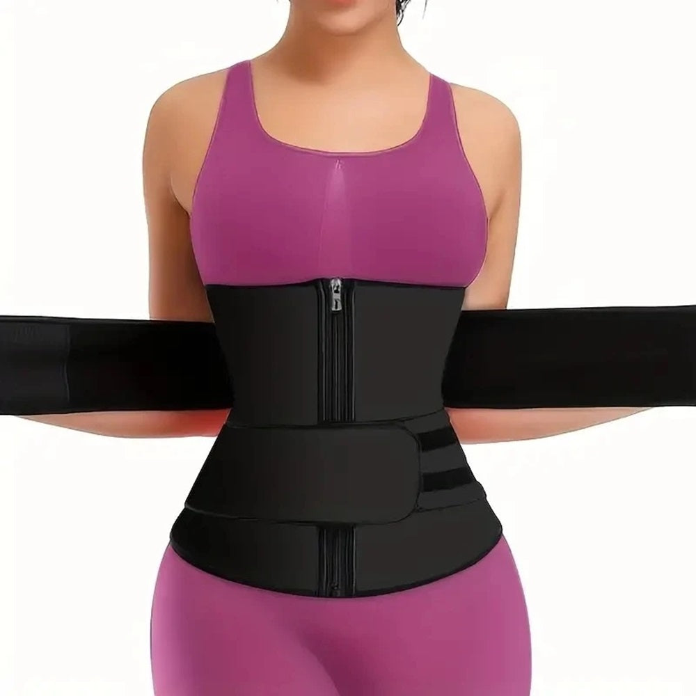 Sweat Trimmer Waist Cincher Sport Girdle For Maximum Fat Burning  Weight Loss Slimming Body Shaper  6
