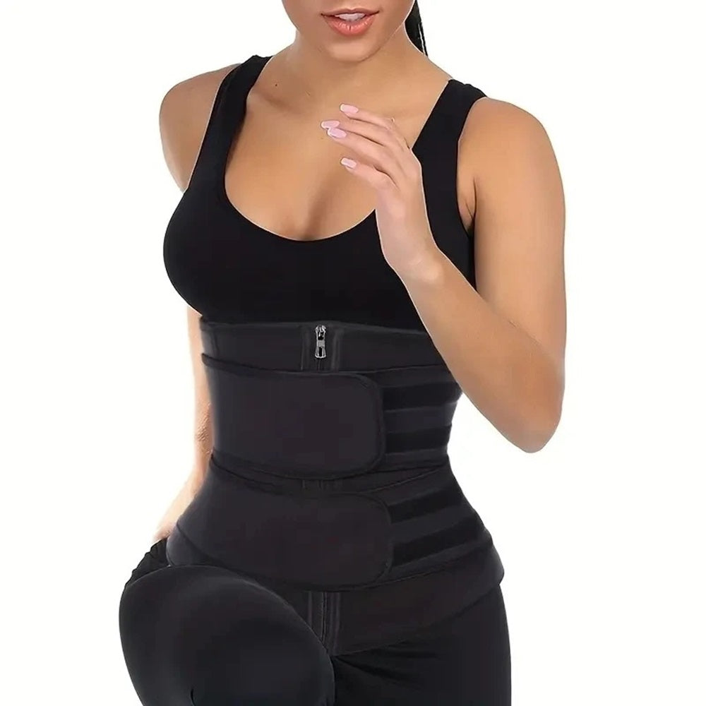 Sweat Trimmer Waist Cincher Sport Girdle For Maximum Fat Burning  Weight Loss Slimming Body Shaper  4