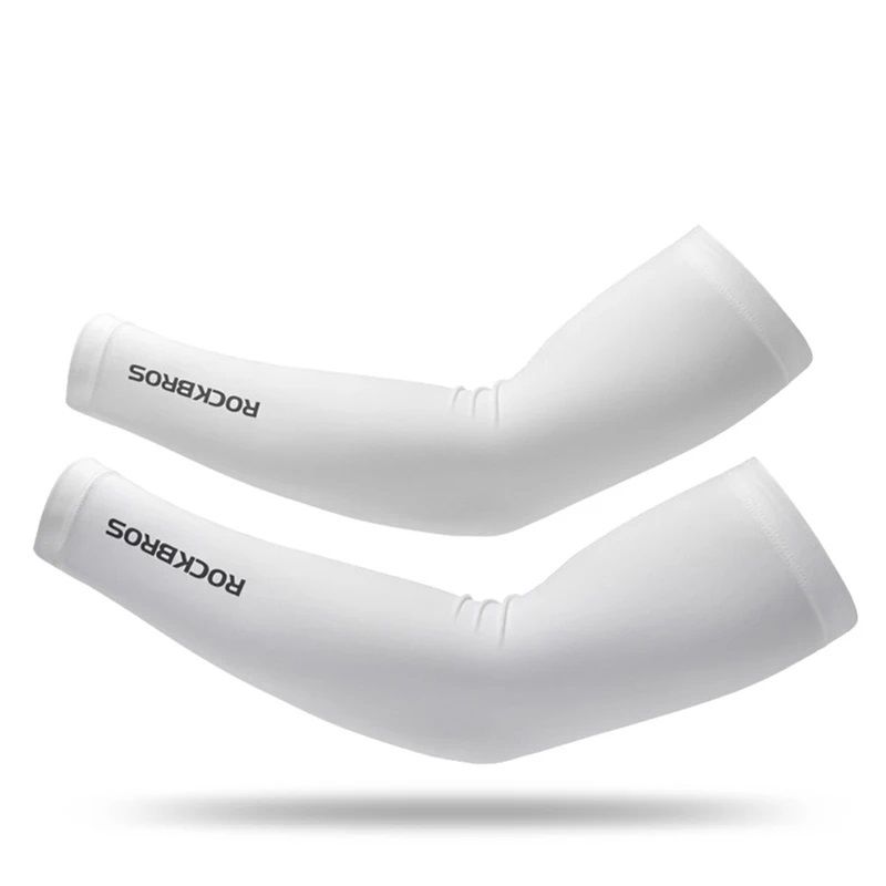 ROCKBROS UV Arm Sleeves Ice Fabric Breathable Running  Camping Arm Covers Quick Dry Sun Protection  1