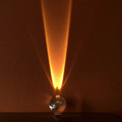 Eye Of The Sky Crystal Lamp EggShaped LED Night Light Projector Italian Design Home Decor For Livin 1