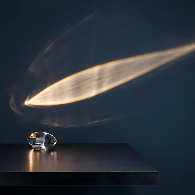 Eye Of The Sky Crystal Lamp EggShaped LED Night Light Projector Italian Design Home Decor For Livin 4