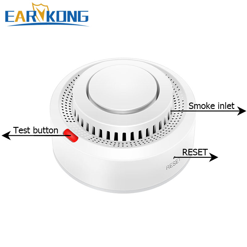 Tuya WiFi Smoke Alarm Fire Protection Smart Smoke Detector Smokehouse Combination Fire Alarm Home S 1