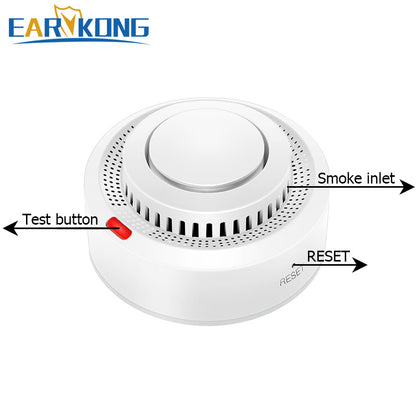 Tuya WiFi Smoke Alarm Fire Protection Smart Smoke Detector Smokehouse Combination Fire Alarm Home S 1