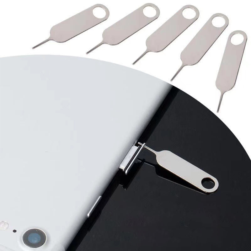 Stainless Steel Sim Card Tray Pin, Universal Key Tool Ejecting Removal, Needle Opener Ejector for Smartphone