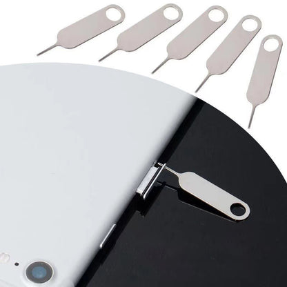 Stainless Steel Sim Card Tray Pin, Universal Key Tool Ejecting Removal, Needle Opener Ejector for Smartphone