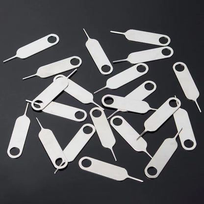 Stainless Steel Sim Card Tray Pin, Universal Key Tool Ejecting Removal, Needle Opener Ejector for Smartphone