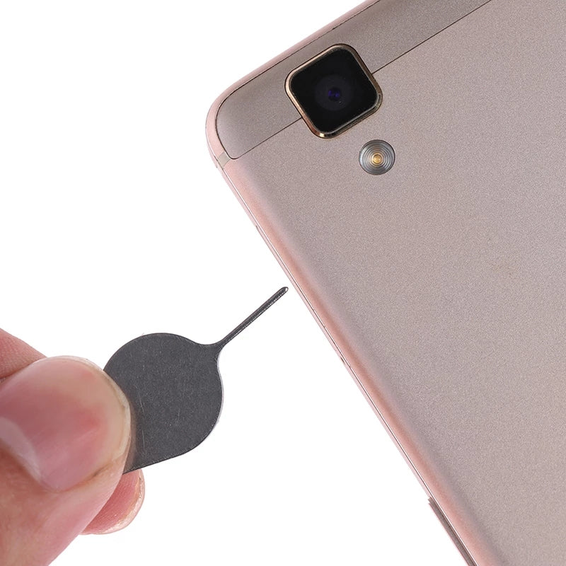 50Pcs Sim Card Tray Removal Eject Pin Key Tool, Universal Stainless Steel Sim Card Needle for Smartphone Repair